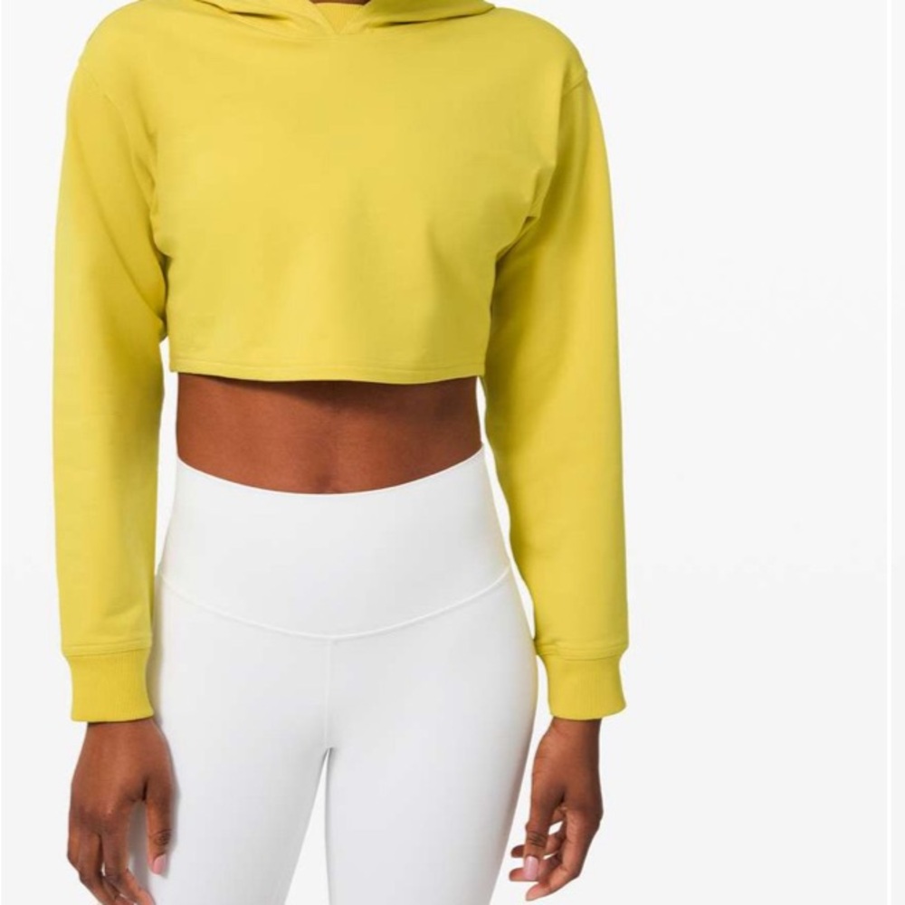 Lululemon All Yours Cropped Hoodie